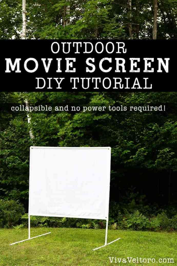 Outdoor Projector Screen DIY
 DIY Outdoor Movie Screen Tutorial