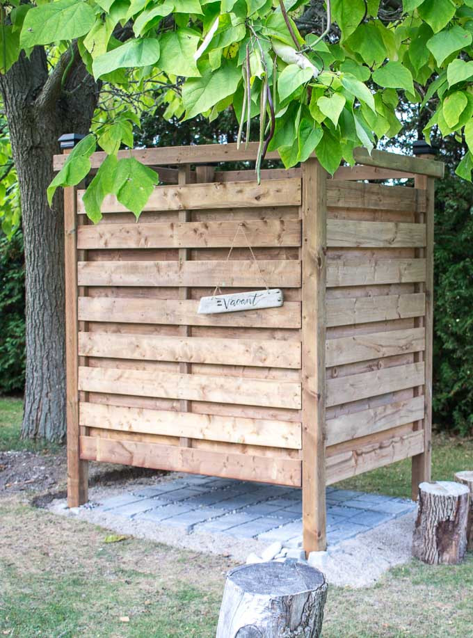 Outdoor Shower DIY
 DIY Outdoor Shower Enclosure Plans [with VIDEO ] – Sustain