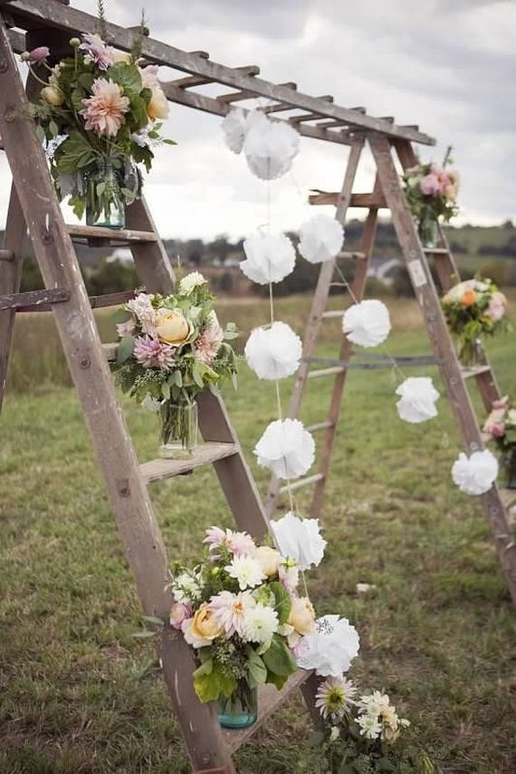 Outdoor Wedding Decorations DIY
 Awesome DIY Vintage Outdoor Wedding Ideas DIYCraftsGuru