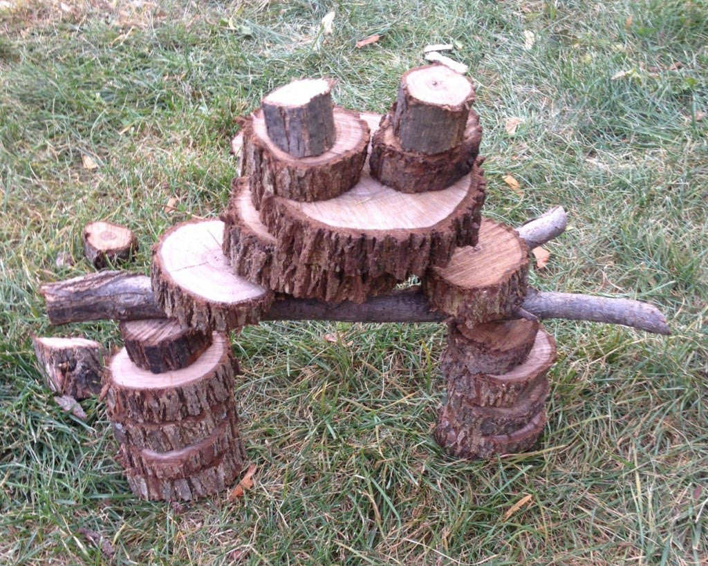 Outdoor Wood Crafts
 Outdoor Nature Crafts for Kids Edventures with Kids