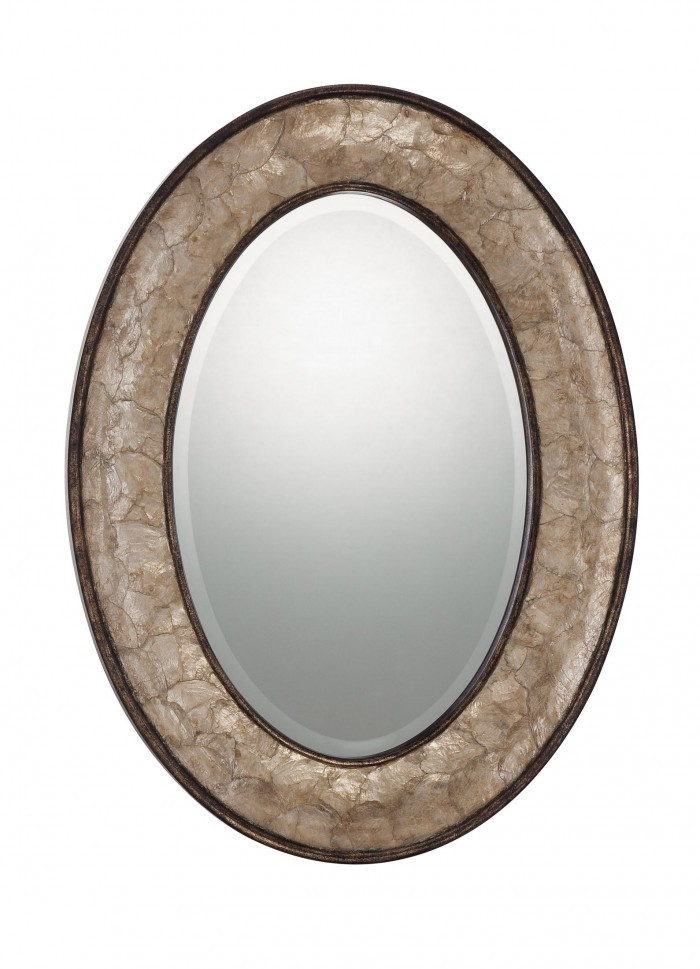 Oval Bathroom Mirrors Brushed Nickel
 Decorating Winsome Brushed Nickel Oval Mirrors For