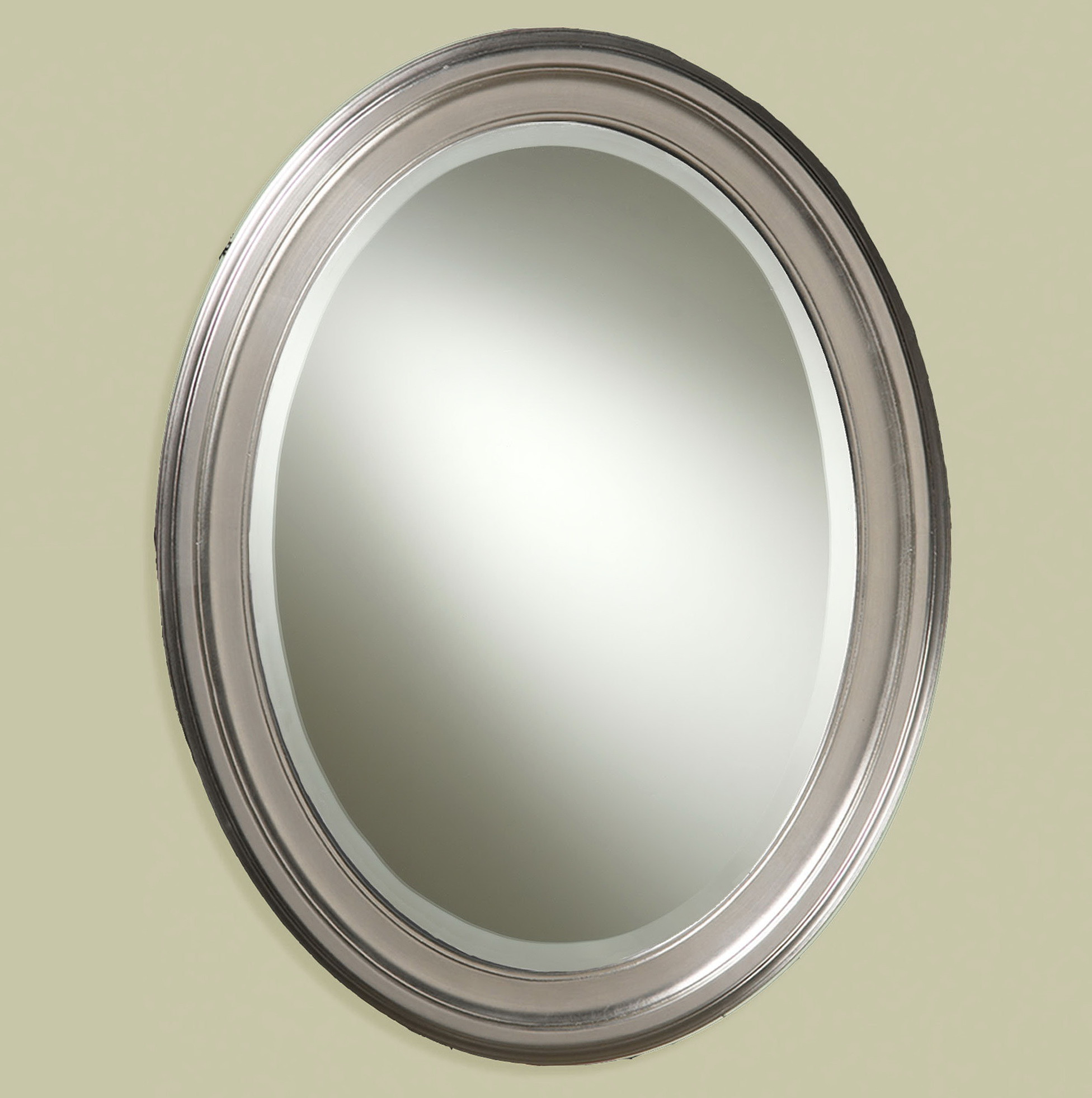 Oval Bathroom Mirrors Brushed Nickel
 Oval Bathroom Mirrors Brushed Nickel