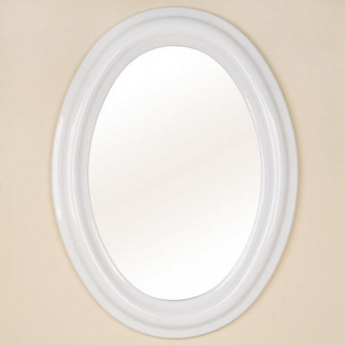 Oval Bathroom Mirrors Brushed Nickel
 Decorating Winsome Brushed Nickel Oval Mirrors For