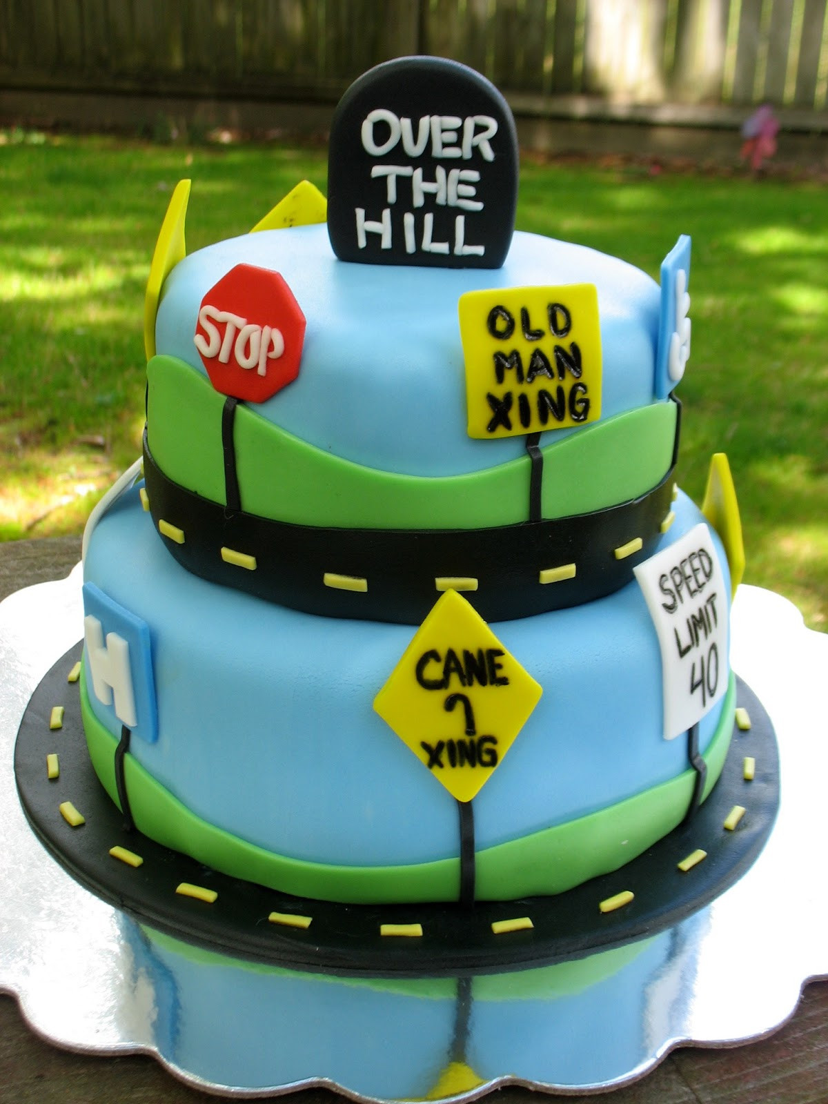 Over The Hill Birthday Cakes
 Creative Cakes by Christy Over the Hill cake