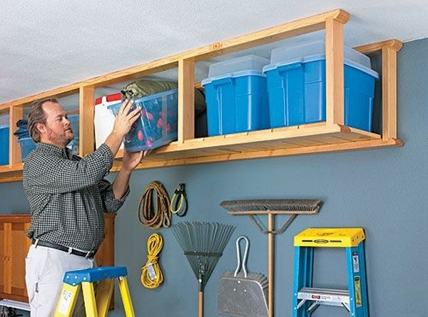 Overhead Garage Organization
 Overhead garage storage – ideas for your vertical space