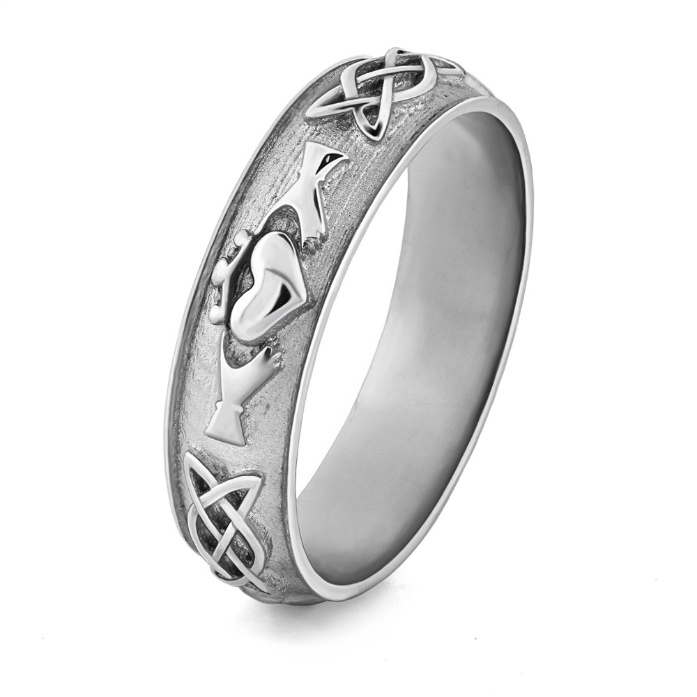 Pagan Wedding Rings
 Mens Celtic Wedding Rings MS WED254