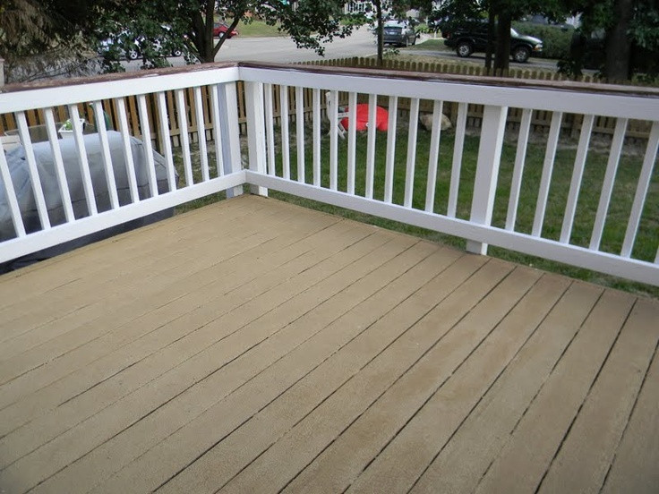 Painted Deck Rails
 deck painted railing Google Search House