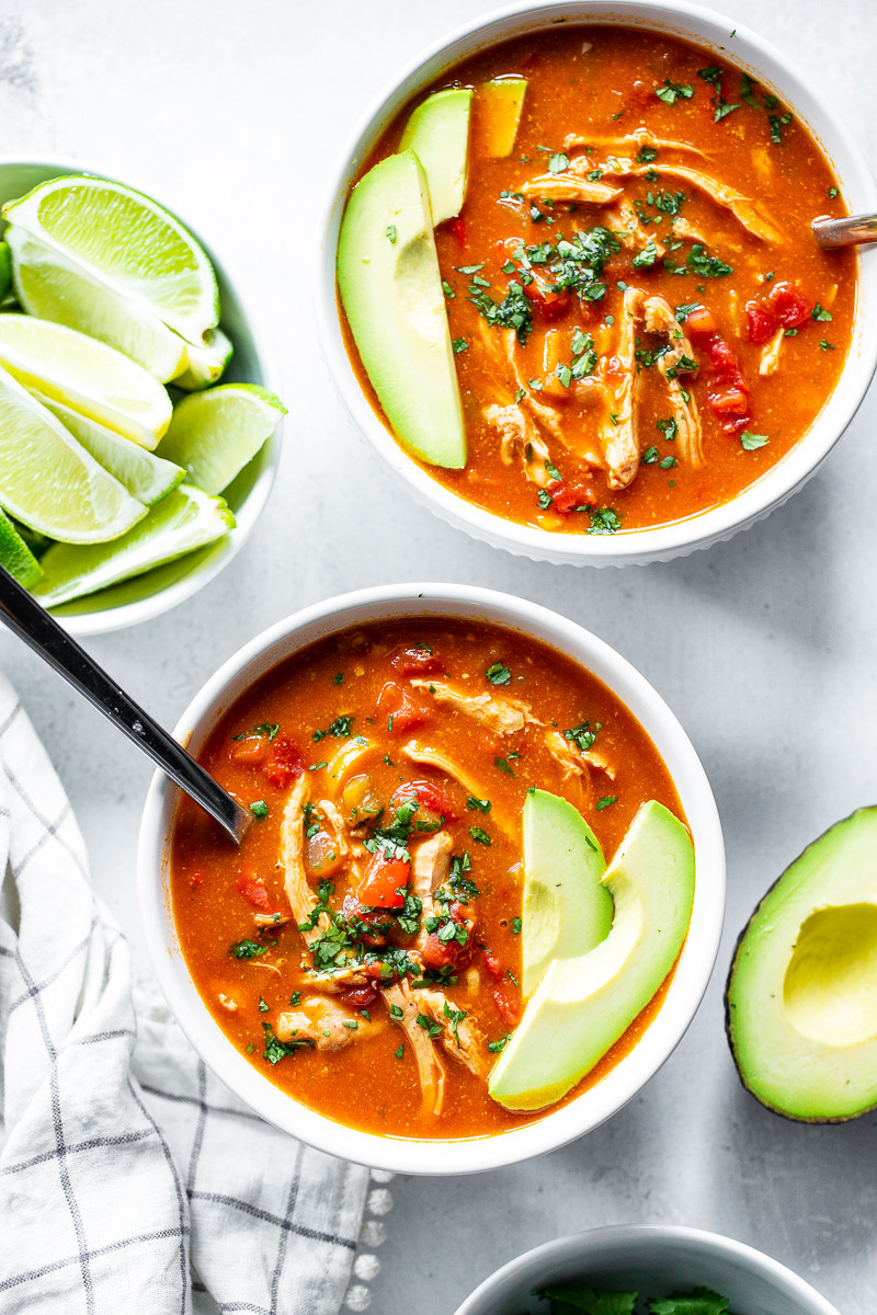 Paleo Chicken Enchilada Soup
 Chicken Enchilada Soup Paleo Whole30