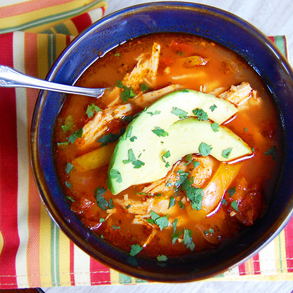 Paleo Chicken Enchilada Soup
 Slow Cooker Chicken Enchilada Soup Paleo Grubs