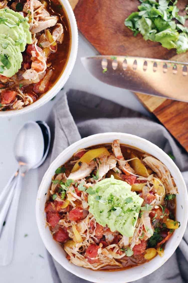 Paleo Chicken Enchilada Soup
 Crockpot Chicken Enchilada Soup Paleo Whole30 Keto