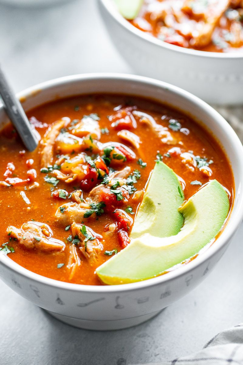 Paleo Chicken Enchilada Soup
 Chicken Enchilada Soup Paleo Dairy Free Whole30