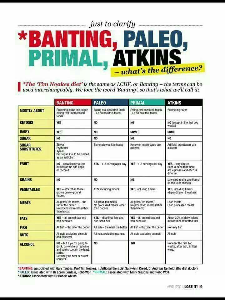 Paleo Diet Versus Atkins
 Differences Paleo vs Atkins low carb recipes