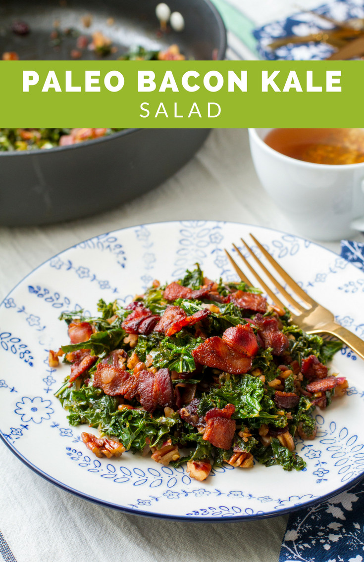 Paleo Kale Recipes
 Paleo Bacon Pecan Kale Recipe