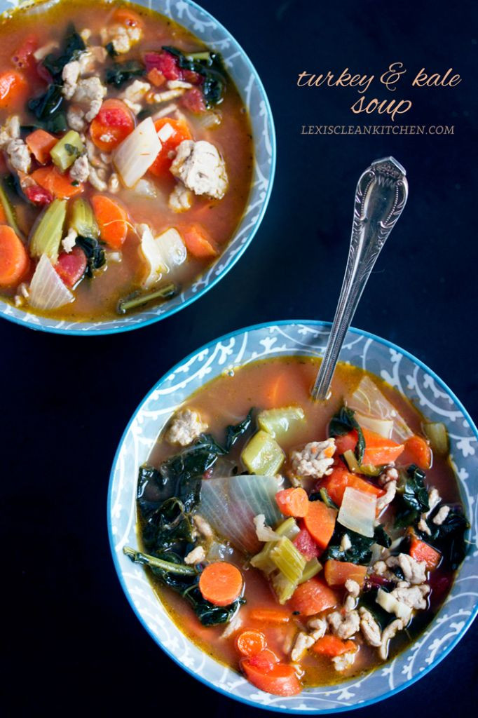 Paleo Kale Recipes
 Turkey Kale Soup