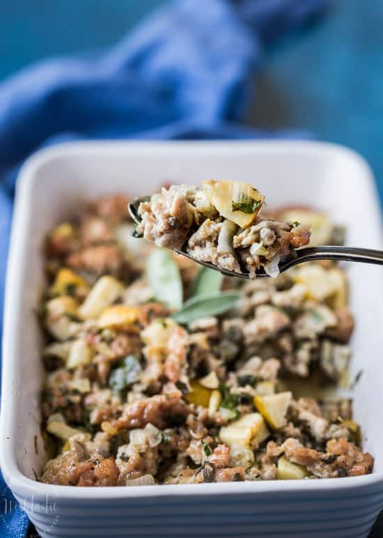 Paleo Thanksgiving Recipe
 Paleo Thanksgiving Stuffing with Pork Sage and Apple