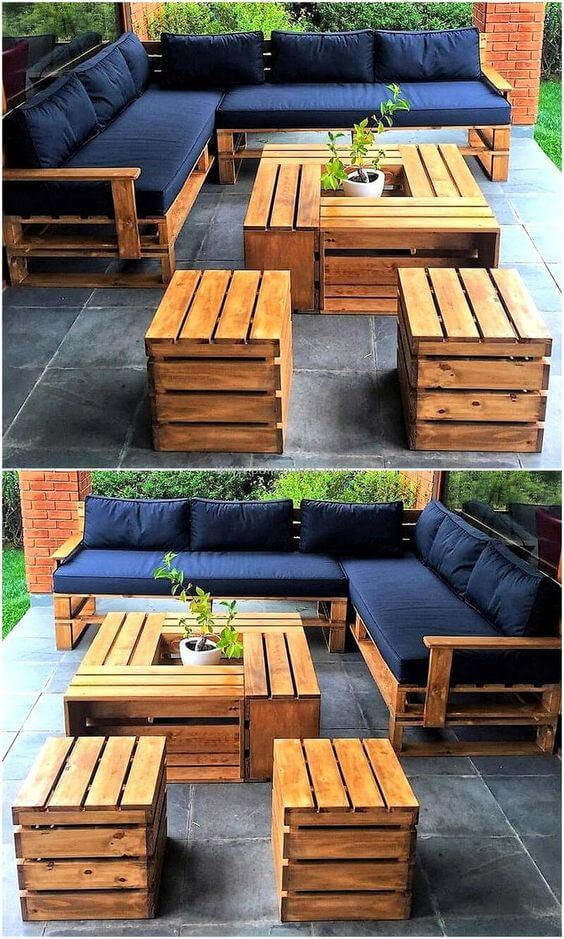 Pallet Outdoor Furniture DIY
 45 Creative DIY Pallet Outdoor Furniture Ideas