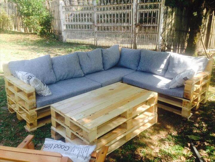 Pallet Outdoor Furniture DIY
 22 Cheap & Easy Pallet Outdoor Furniture