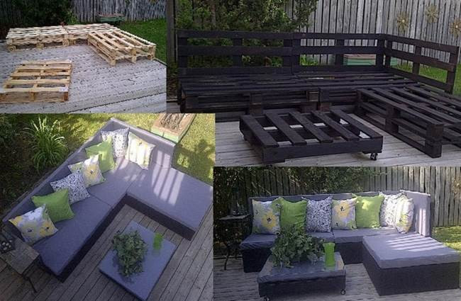 Pallet Outdoor Furniture DIY
 40 Creative Pallet Furniture DIY Ideas And Projects