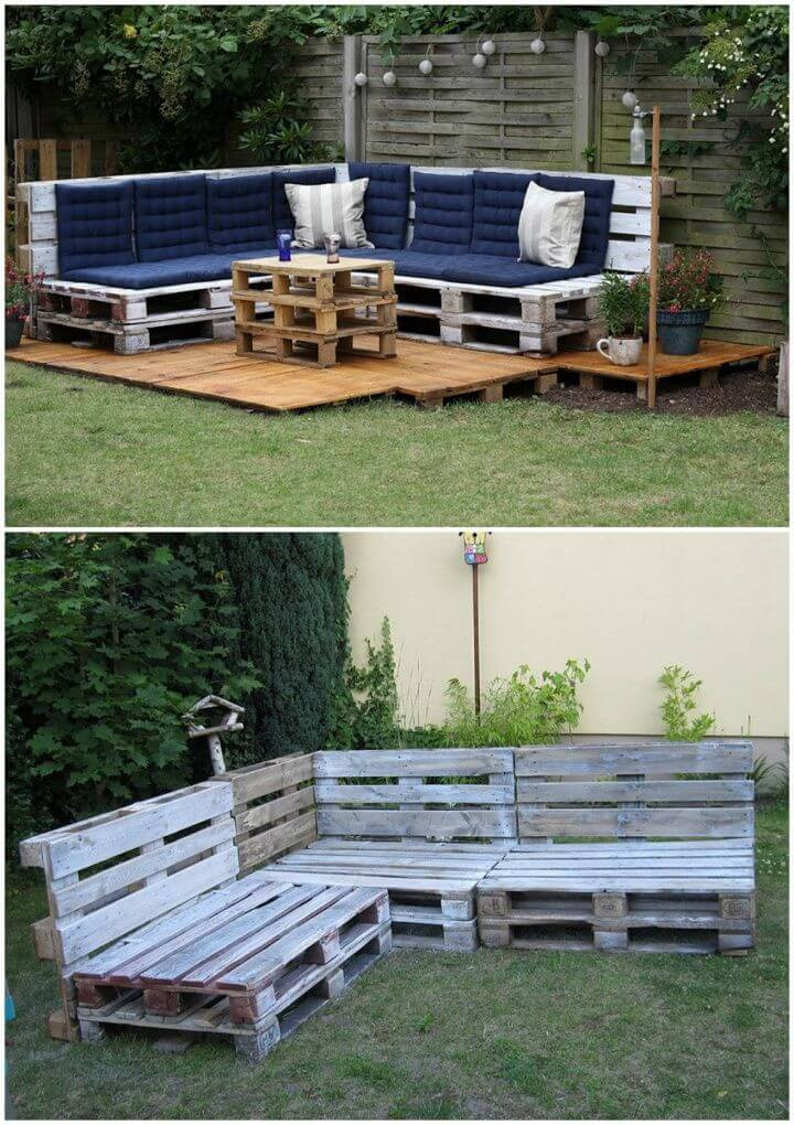 Pallet Outdoor Furniture DIY
 45 Pallet Outdoor Furniture Ideas for Patio ⋆ DIY Crafts