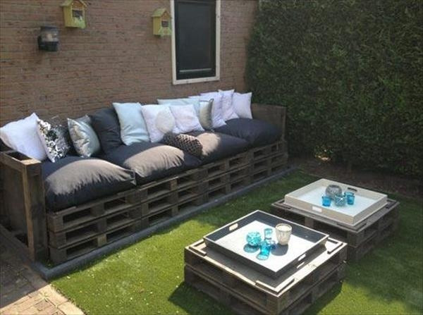 Pallet Outdoor Furniture DIY
 39 outdoor pallet furniture ideas and DIY projects for patio