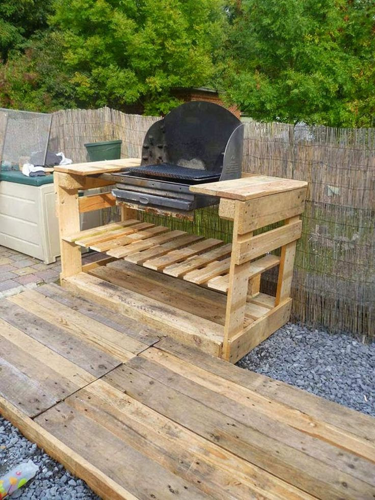 Pallet Outdoor Kitchen
 How To Make An Outdoor Kitchen Upcycled Pallet Outdoor