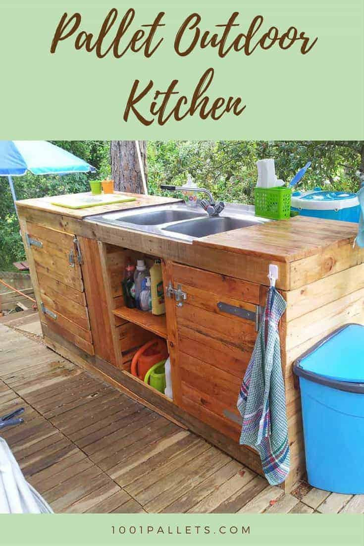 Pallet Outdoor Kitchen
 Pallet Outdoor Kitchen • 1001 Pallets