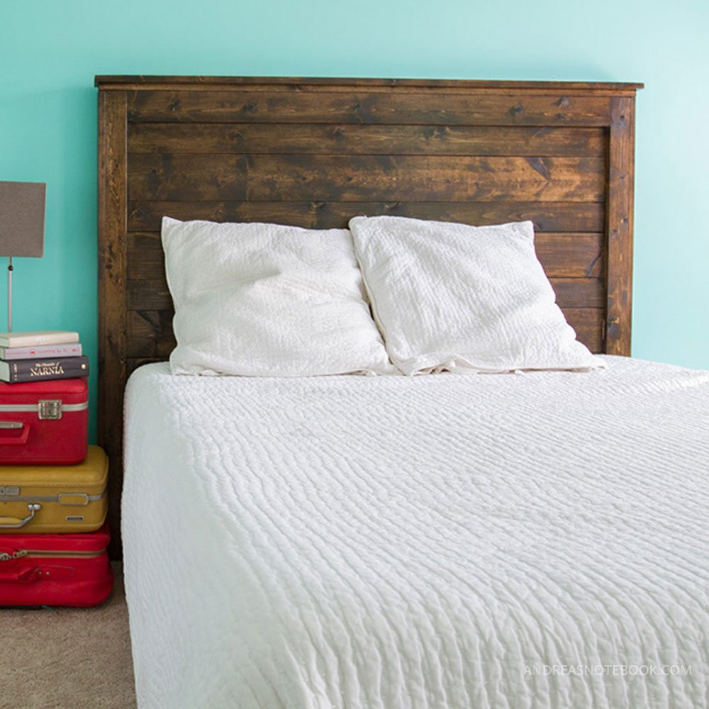 Pallet Wood Headboard DIY
 DIY Wood Pallet Headboard DIY Headboard Ideas 16