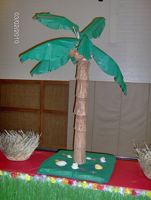 Palm Tree Decorations DIY
 Homemade Palm Trees