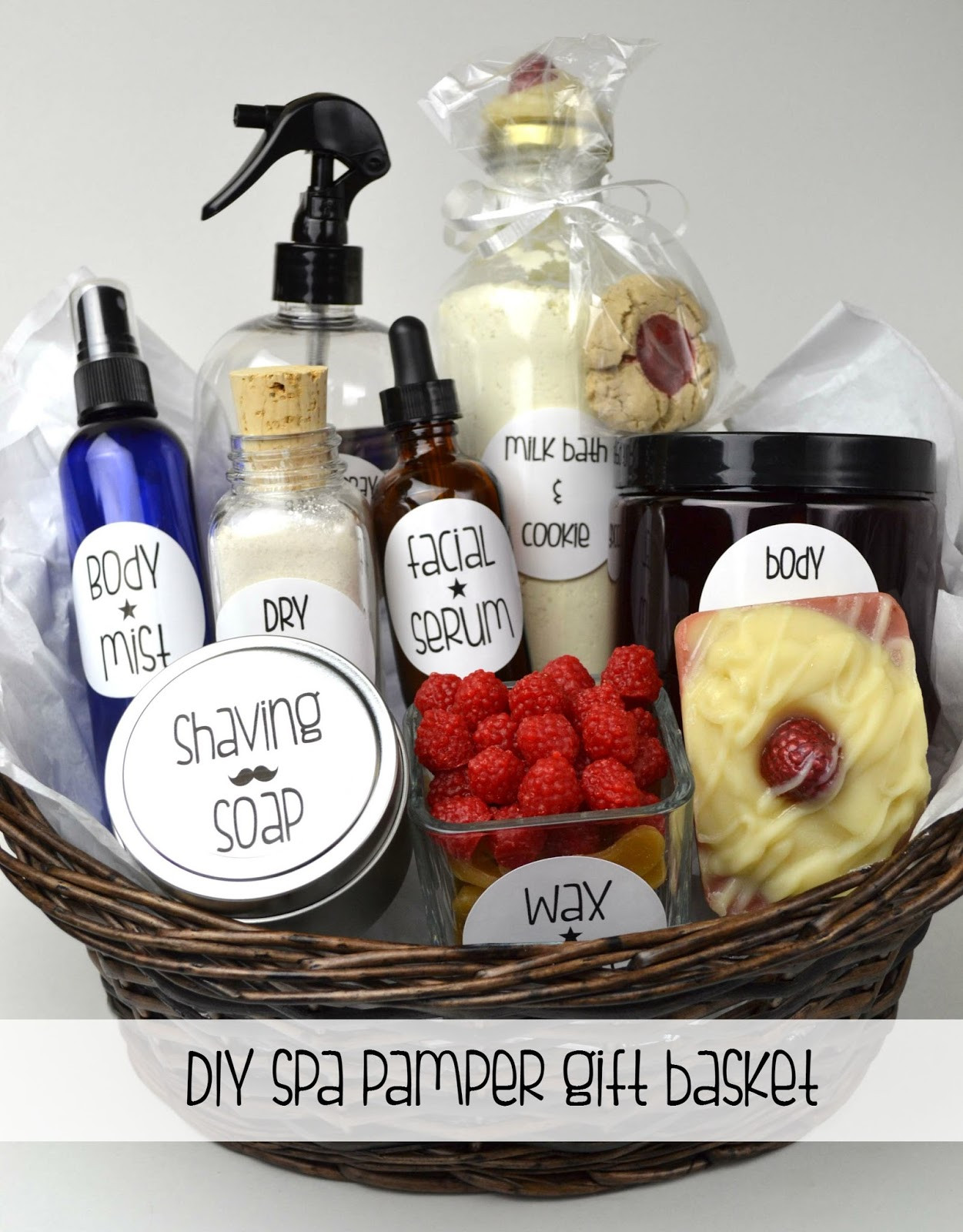 Pamper Gift Basket Ideas
 Oil & Butter DIY Spa Pamper Gift Basket