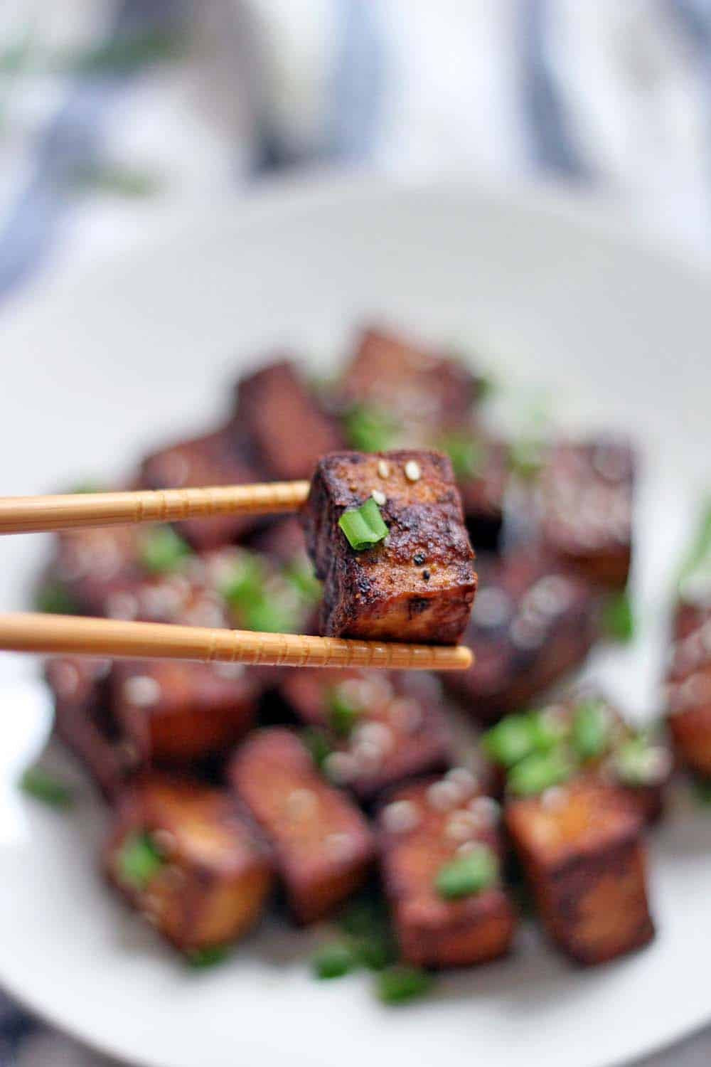 Pan Fried Tofu Recipes
 Pan Fried Tofu With Dark Sweet Soy Sauce Recipe — Dishmaps