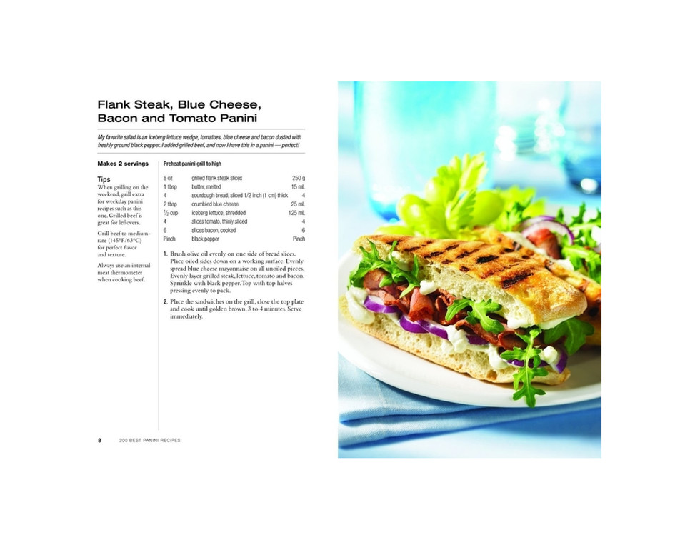 Panini Recipes Books
 PANINI RECIPE BOOK