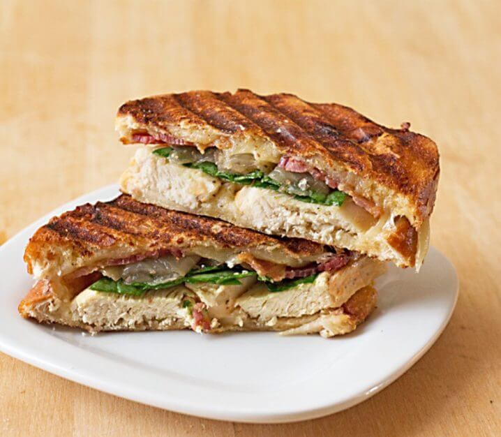 Panini Sandwich Recipes
 Grilled Chicken Bacon ion Panini Sandwich
