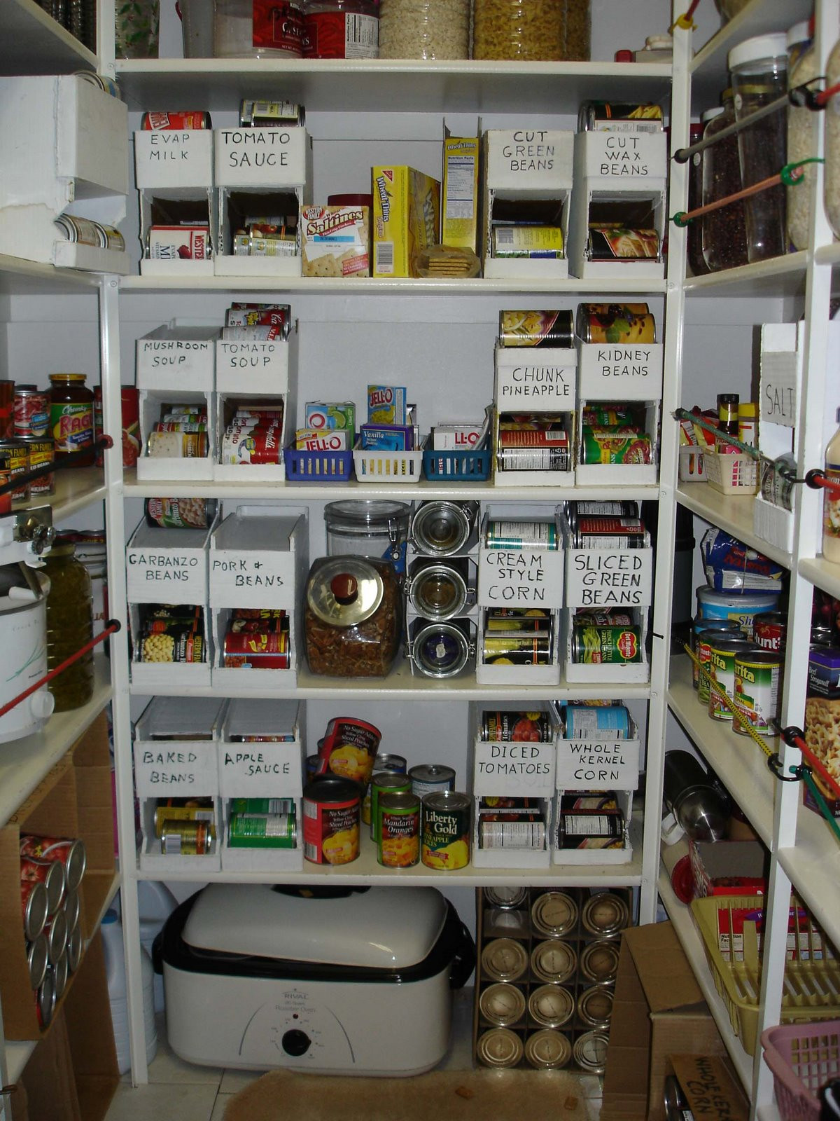 Pantry Can Organizer DIY
 Free line Stuff Video Stuff DIY Can Organizer