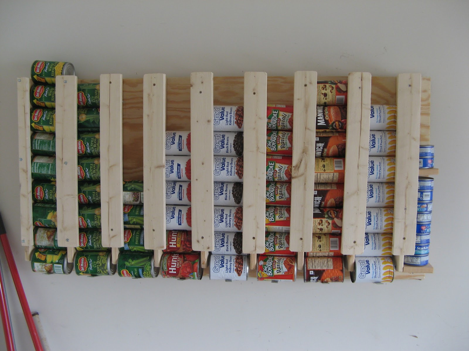 Pantry Can Organizer DIY
 16 DIY Canned Food Organizers