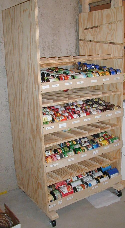 Pantry Can Organizer DIY
 My Family Survival Plan How To Make Your Own Pantry