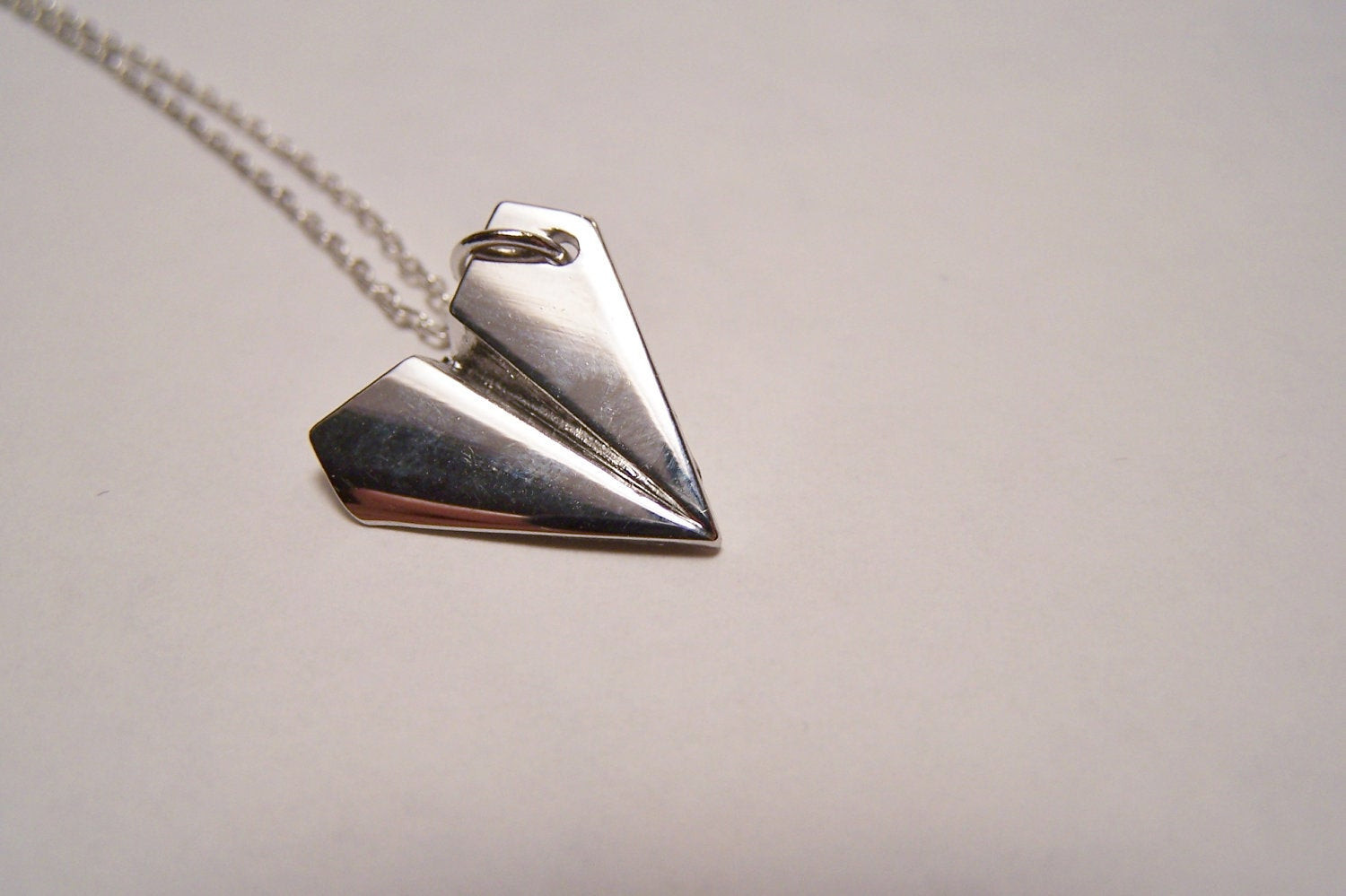 Paper Airplane Necklace
 Paper Airplane Necklace