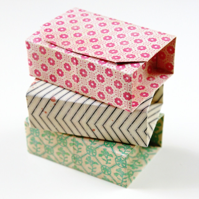 Paper Boxes DIY
 RECTANGULAR DIY ORIGAMI BOXES