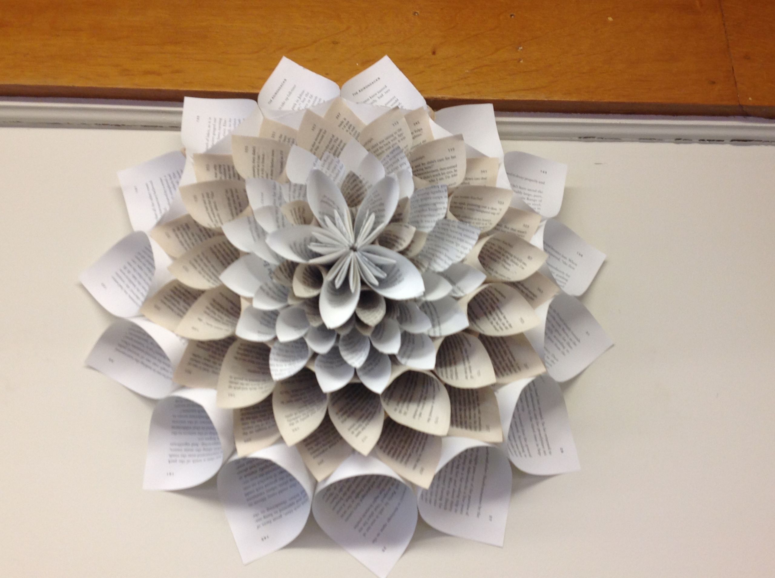 Paper Crafts Ideas For Adults
 Book Craft at Greenfield Public Library Library as