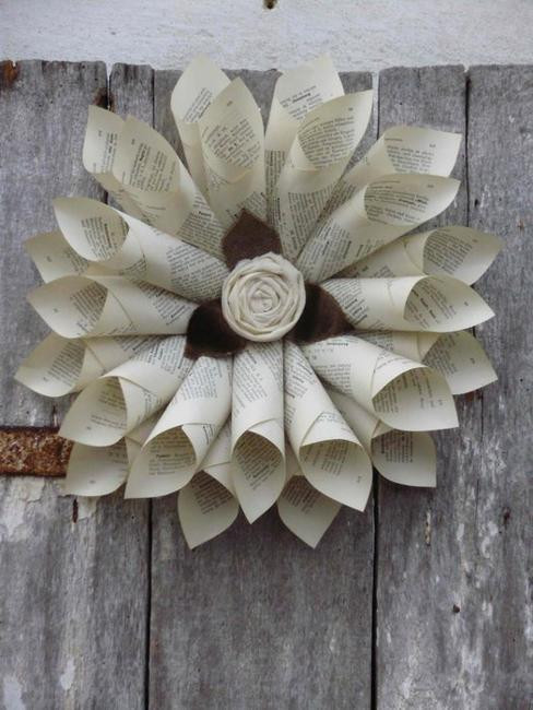 Paper Crafts Ideas For Adults
 Recycling Old Paper for Home Decor 30 Creative Craft