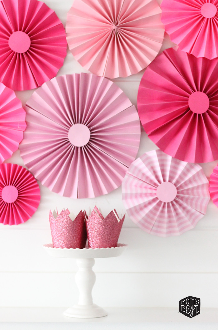 Paper Fan Decorations DIY
 DIY Paper Fan Backdrop for under $10 – Destination Nursery