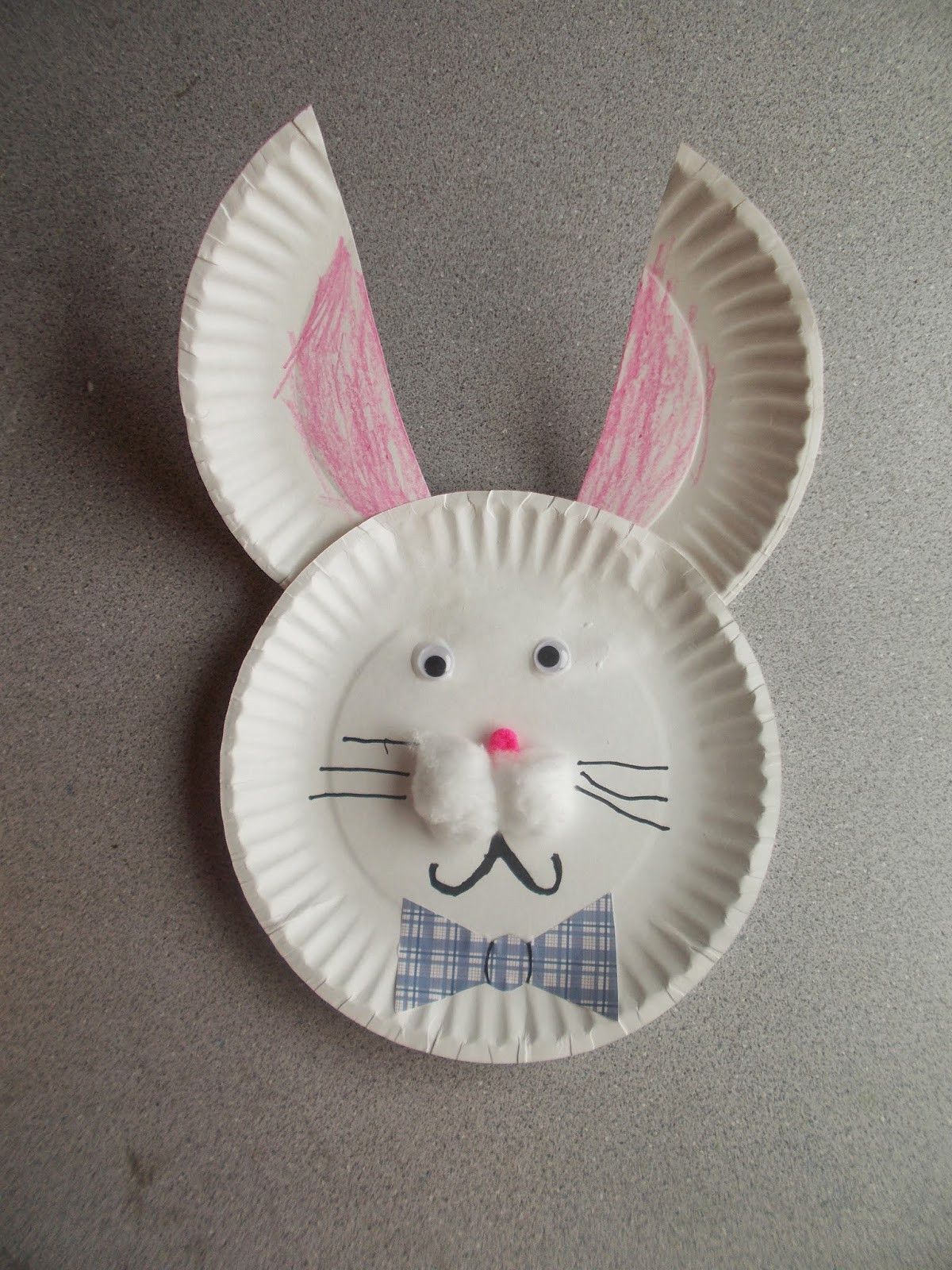 Paper Plate Easter Crafts
 Chipman s Corner Preschool Paper Plate Easter Bunny