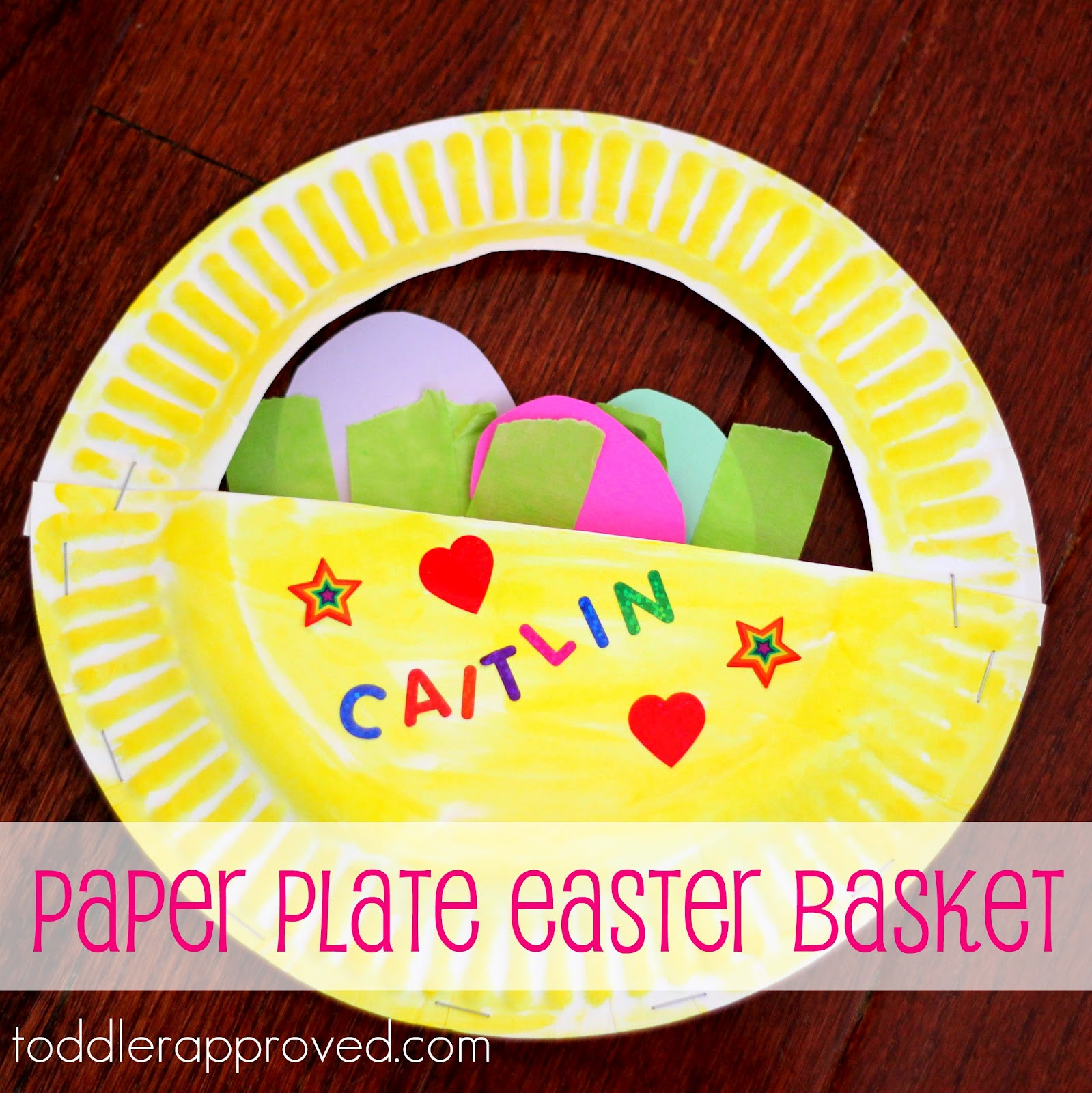 Paper Plate Easter Crafts
 Toddler Approved Paper Plate Easter Basket