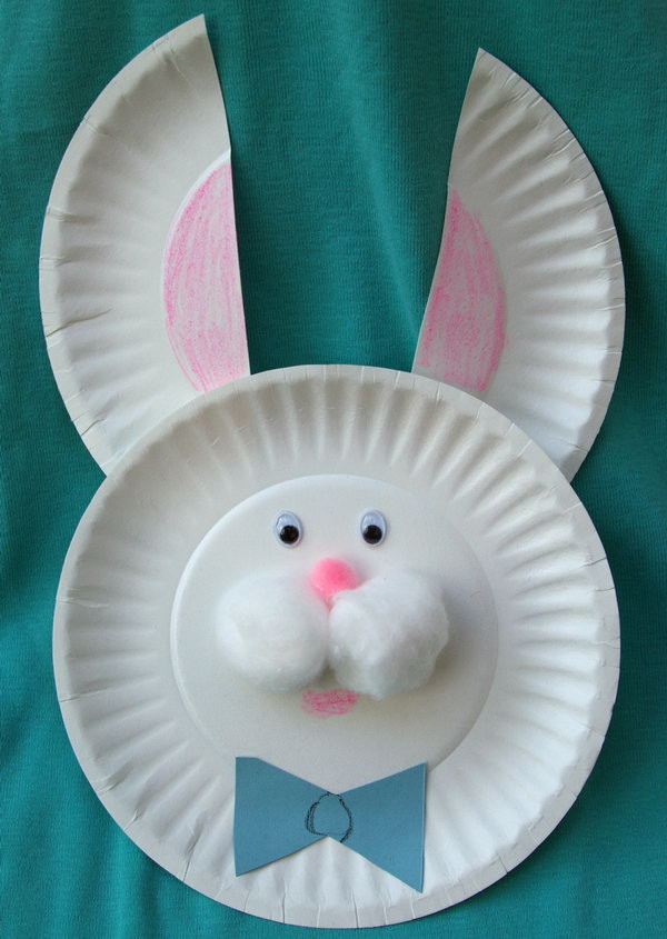 Paper Plate Easter Crafts
 Cute Easter Craft Ideas for Kids Hative