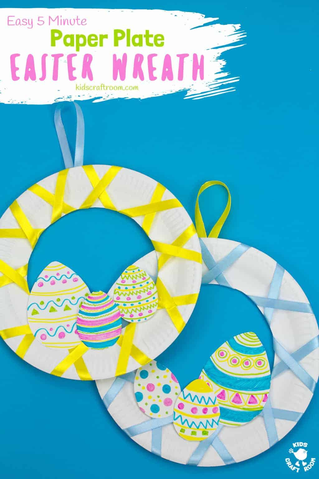 Paper Plate Easter Crafts
 Easy Peasy Paper Plate Easter Wreath Kids Craft Room