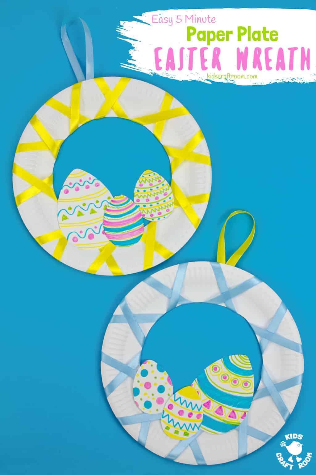 Paper Plate Easter Crafts
 Easy Peasy Paper Plate Easter Wreath Kids Craft Room