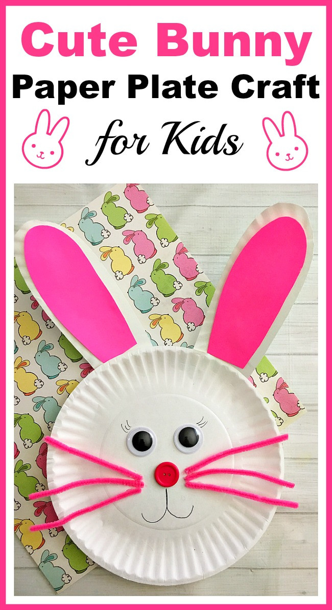 Paper Plate Easter Crafts
 Cute Bunny Paper Plate Craft for Kids Fun Easter Kids Craft