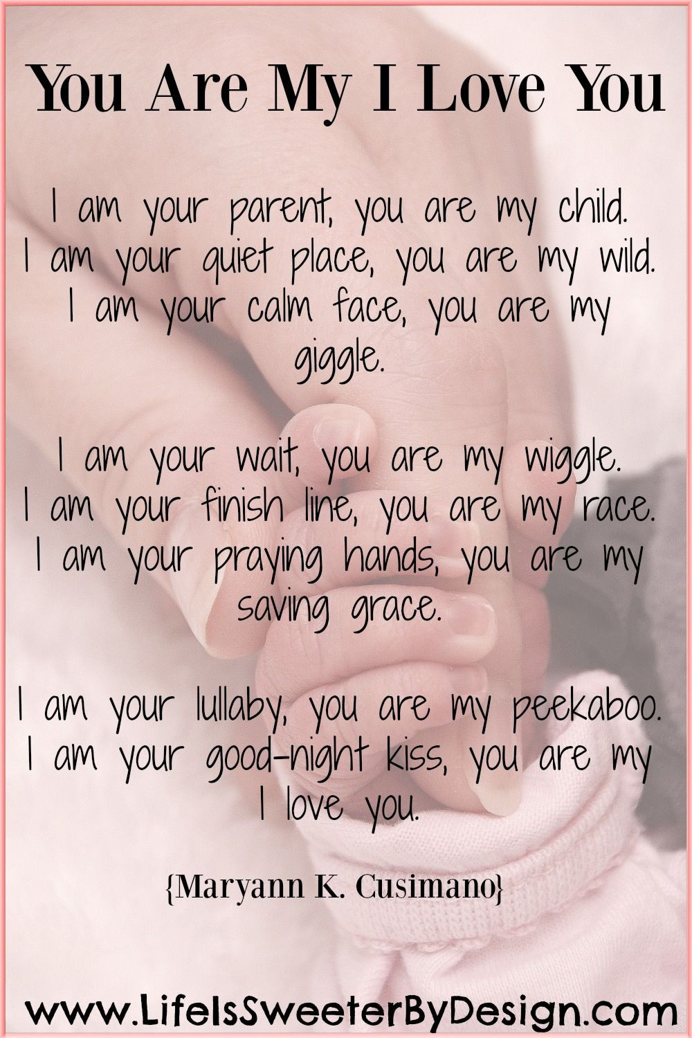 Parents Love For Their Child Quotes
 A beautiful poem that describes a parent s love for their