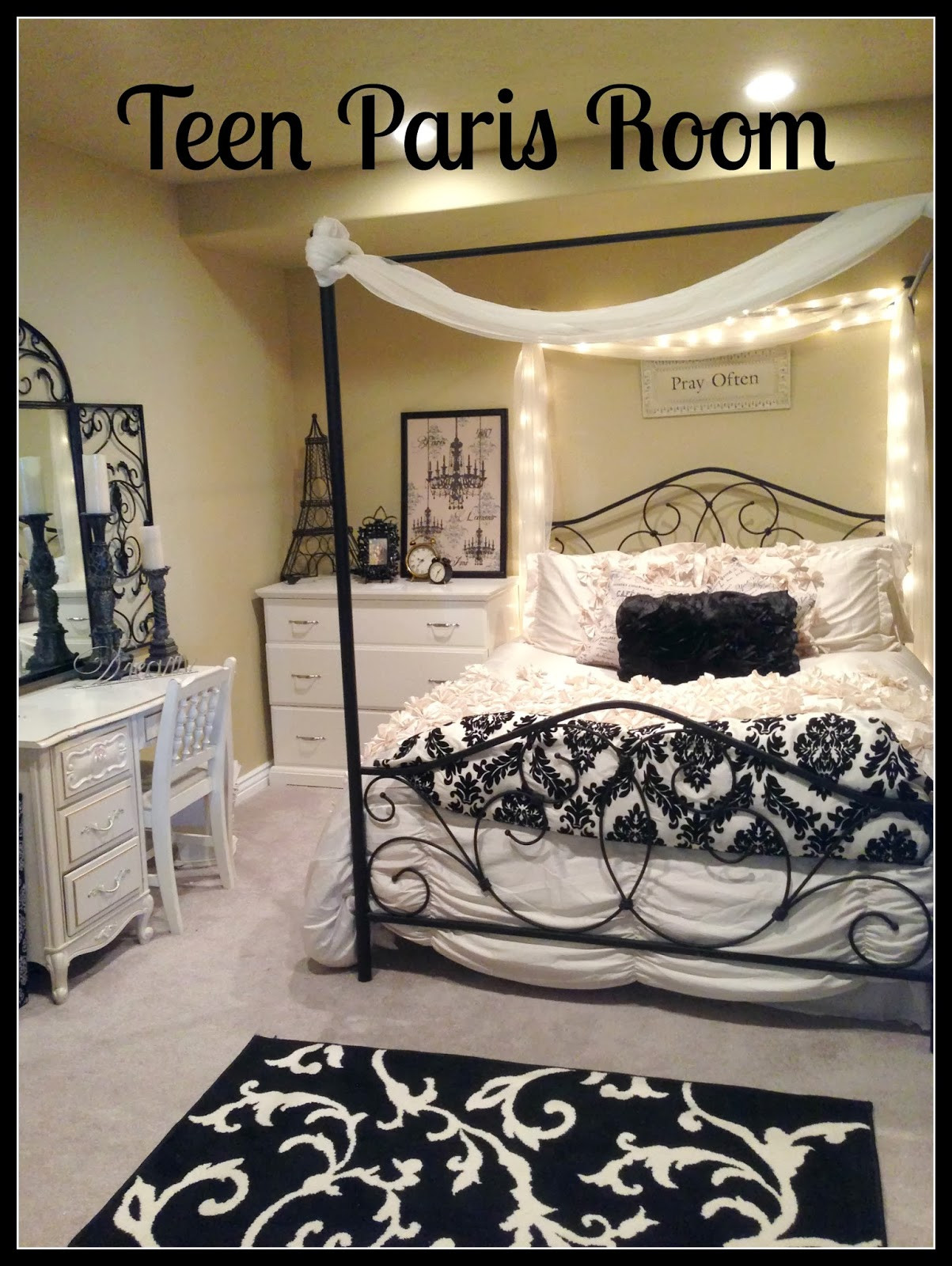 Paris Themed Bedroom Decor Ideas
 Secret Agent PARIS THEMED BEDROOM