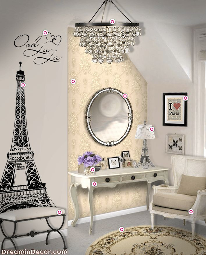 Paris Themed Bedroom Decor Ideas
 The 25 best Paris themed bedrooms ideas on Pinterest