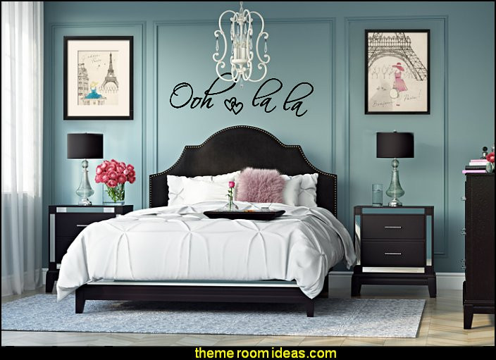 Paris Themed Bedroom Decor Ideas
 Decorating theme bedrooms Maries Manor paris bedroom